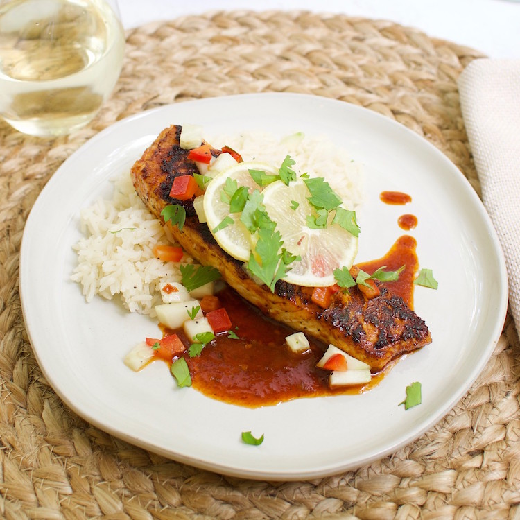 Picture of American Cut's Chipotle Salmon 